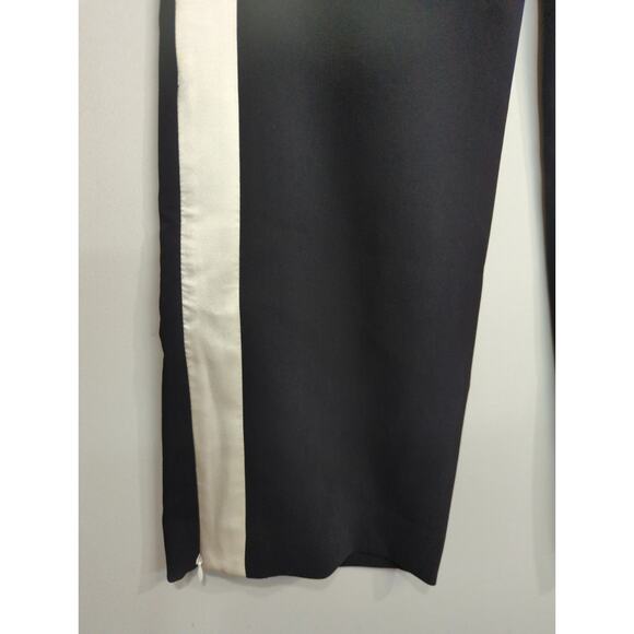 Wilfred High Waisted Black & White Size Zip Casual Pull On Pants MEDIUM - Picture 5 of 10